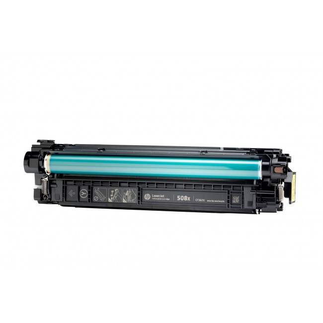 HP 508X High Yield Yellow Original LaserJet Toner Cartridge