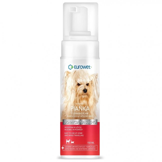 EUROWET Dry shampoo - shampoo for dogs and cats - 150ml EUROWET Dry shampoo - shampoo for dogs and cats - 150ml