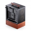 Jonsbo T7 Midi Tower Black, Wood