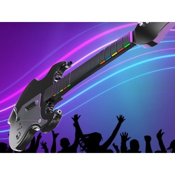 PDP Riffmaster Black, Grey Guitar Analogue / Digital PC, Xbox One, Xbox Series S, Xbox Series X