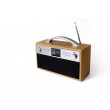 Xoro XOR400900 radio Internet Digital Black, Silver, Wood