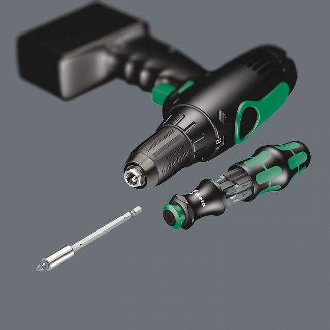 Screwdriver set Kraftform Kompakt 28 with case, 6