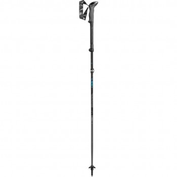 Trekking poles LEKI MAKALU FX TA, 110 130 cm, Black