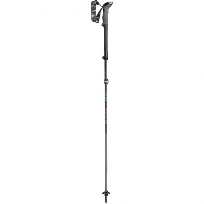 Trekking poles LEKI MAKALU FX TA, 110 130 cm, Black