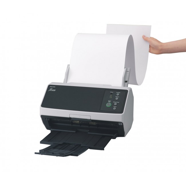 Ricoh FI-8150 ADF + Manual feed scanner 600 x 600 DPI A4 Black, Grey