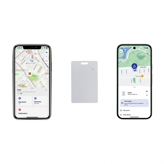 XD Connects FindIt Dual RCS Wallet Tracker Apple Find My & Android Find Hub (Card) P301.6403