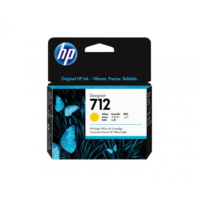 HP 712 Gelb Tintenpatrone