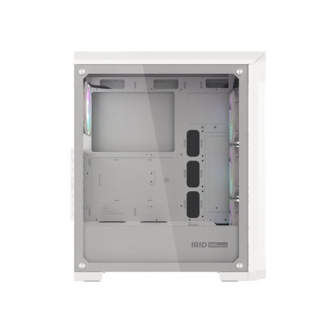 Genesis CASE MIDI TOWER IRID 505 ARGB White NPC-1872 Genesis CASE MIDI TOWER IRID 505 ARGB White NPC-1872