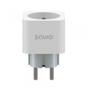 SAVIO WI-FI smart socket, 16A, AS-01, White