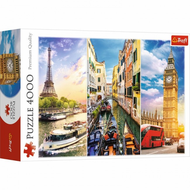 PUZZLE 4000 A Tour of Europe 45009 PUZZLE 4000 A Tour of Europe 45009