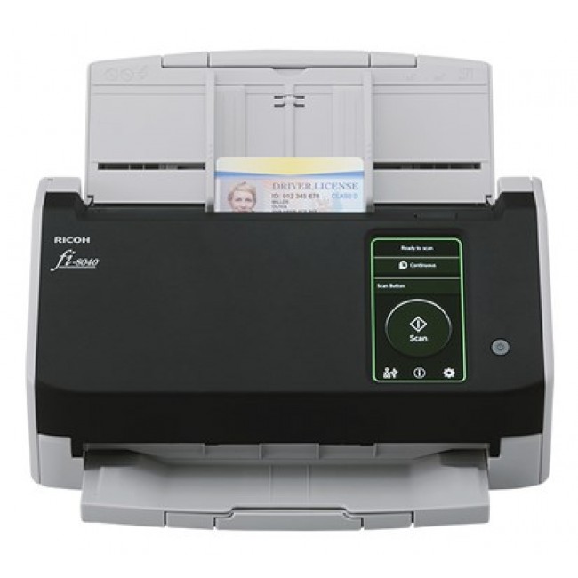 Ricoh fi-8040 ADF + Manual feed scanner 600 x 600 DPI A4 Black, Grey