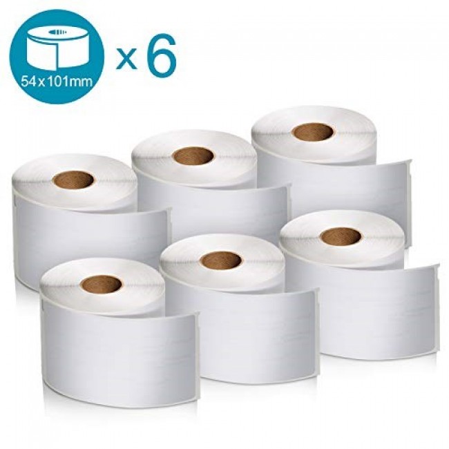 DYMO LW Value Pack - Shipping / Name Badge Labels - 54 x 101 mm - 6 Rolls -2093092 DYMO LW Value Pack - Shipping / Name Badge Labels - 54 x 101 mm - 6 Rolls -2093092