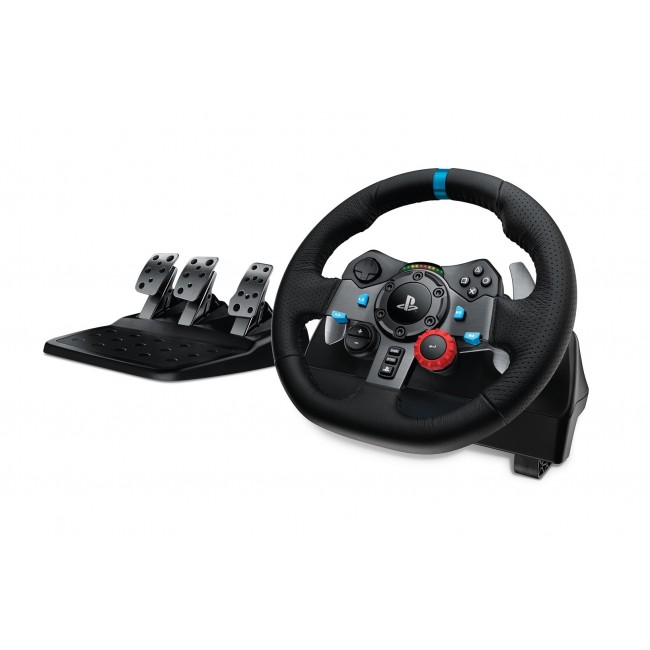Logitech G G29 Steering wheel + Pedals Playstation 3,PlayStation 4 Analogue USB 2.0 Black Logitech G G29 Steering wheel + Pedals Playstation 3,PlayStation 4 Analogue USB 2.0 Black