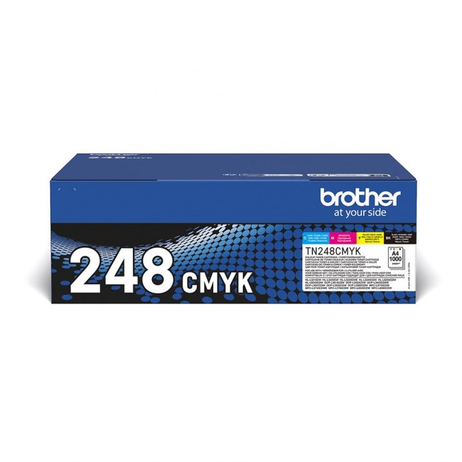 Brother TN-248VAL toner cartridge 4 pc(s) Original Black, Cyan, Magenta, Yellow Brother TN-248VAL toner cartridge 4 pc(s) Original Black, Cyan, Magenta, Yellow