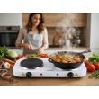 Esperanza EKH014W Electric cooker 2 zones White
