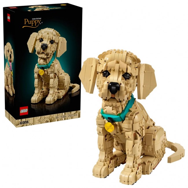 LEGO ICONS 11384 Golden Retriever Puppy LEGO ICONS 11384 Golden Retriever Puppy