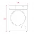 Teka WM 20841 W PL Washing Machine 8 kg 1400 RPM White, Black Teka WM 20841 W PL Washing Machine 8 kg 1400 RPM White, Black