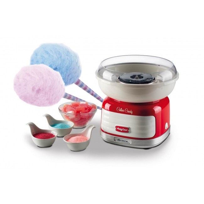 ARIETE Cotton Candy 2973/00 Partytime candy floss maker 500 W Red