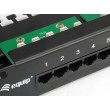 Equip 25-Port Cat.3 RJ45 ISDN Patch Panel, Black Equip 25-Port Cat.3 RJ45 ISDN Patch Panel, Black