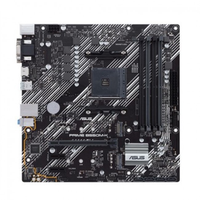 ASUS PRIME B550M-K AMD B550 Socket AM4 micro ATX ASUS PRIME B550M-K AMD B550 Socket AM4 micro ATX
