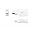 Alcasa PCA-W007W mobile device charger Universal White AC Fast charging Indoor