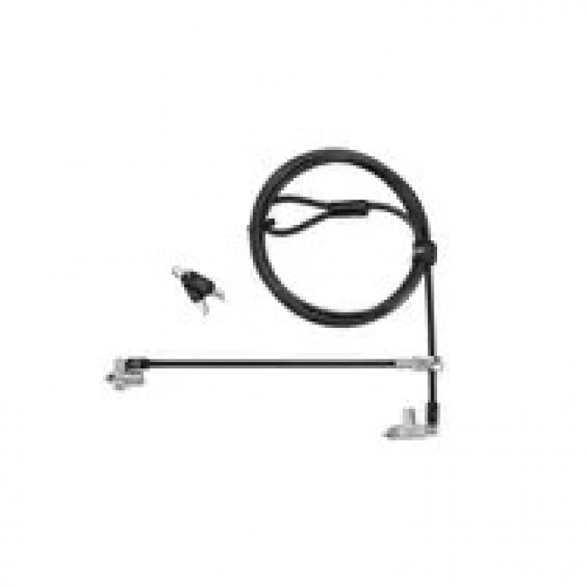Kensington Slim N17 2.0 Keyed Dual Head Laptop Lock for Wedge-Shaped Slots Kensington Slim N17 2.0 Keyed Dual Head Laptop Lock for Wedge-Shaped Slots