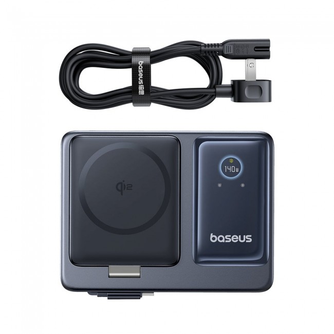 Baseus Nomos Universal Black AC Wireless charging Fast charging Indoor