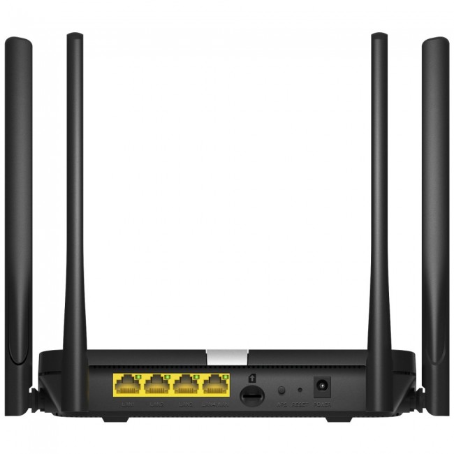 Cudy LT500 wireless router Fast Ethernet Dual-band (2.4 GHz / 5 GHz) 4G Black