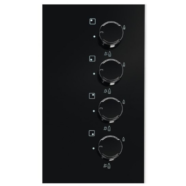 Electrolux EGG6407K Black Built-in 59 cm Gas 4 zone(s) Electrolux EGG6407K Black Built-in 59 cm Gas 4 zone(s)