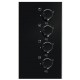 Electrolux EGG6407K Black Built-in 59 cm Gas 4 zone(s) Electrolux EGG6407K Black Built-in 59 cm Gas 4 zone(s)