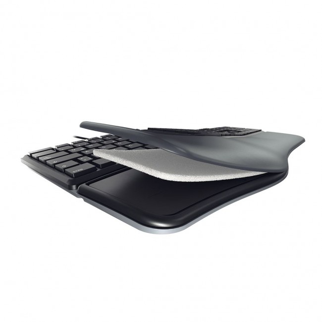 CHERRY KC 4500 ERGO keyboard Universal USB QWERTY US English Black CHERRY KC 4500 ERGO keyboard Universal USB QWERTY US English Black