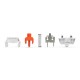 Glorious Gaming Glorious Fox Linear Mechanical Switches - 110 Pieces Glorious Gaming Glorious Fox Linear Mechanical Switches - 110 Pieces