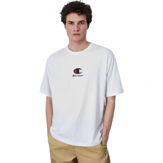 Men's T-Shirt Champion Crewneck white 220270 WW001 S