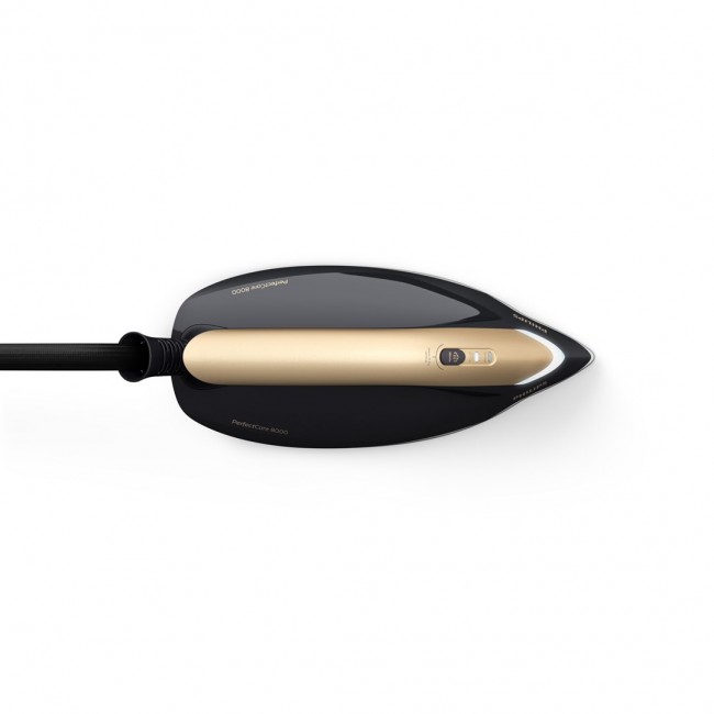 Philips PSG8140/80 steam ironing station 2700 W 1.8 L SteamGlide Elite soleplate Black, Gold