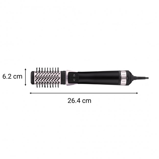 Rowenta Brush Activ' Dry & Style CF9550 Hot air brush Warm Black 1000 W 1.8 m Rowenta Brush Activ' Dry & Style CF9550 Hot air brush Warm Black 1000 W 1.8 m