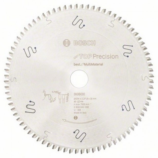 Bosch 2 608 642 098 circular saw blade 25.4 cm 1 pc(s) Bosch 2 608 642 098 circular saw blade 25.4 cm 1 pc(s)