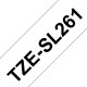 Brother TZE-SL261 label-making tape Black on white Brother TZE-SL261 label-making tape Black on white