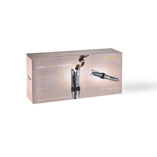 BaByliss C6688E hair styling tool Automatic curling iron Warm Metallic 440 W 2.4 m BaByliss C6688E hair styling tool Automatic curling iron Warm Metallic 440 W 2.4 m