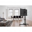 Manhattan TV & Monitor Mount, Trolley Stand, 1 screen, Screen Sizes: 37-65