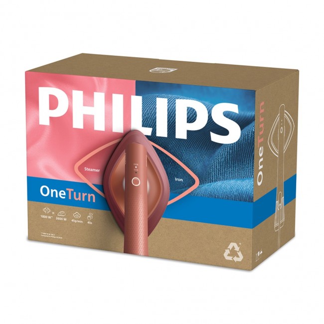Philips GC213/50 iron Steam iron SteamGlide Plus soleplate 1800 W Brown