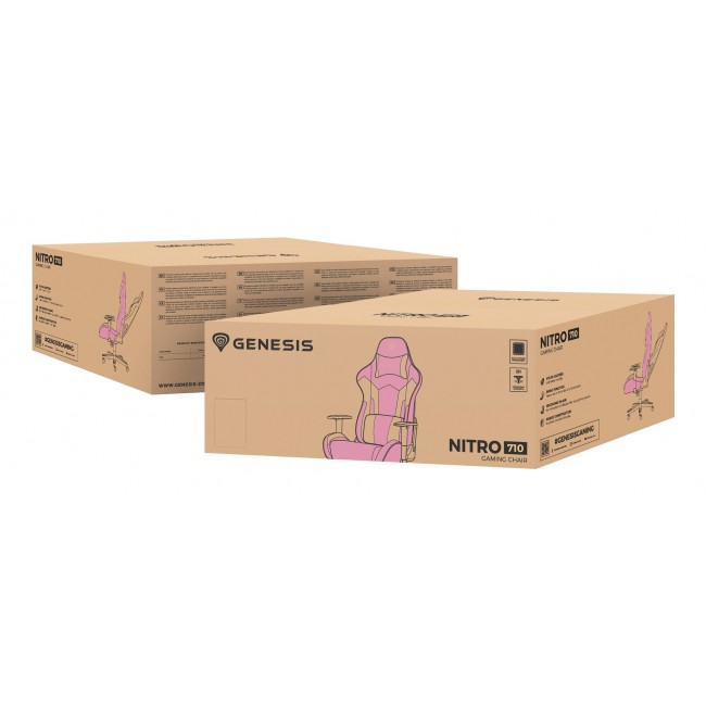 GENESIS Nitro 710 PC gaming chair Air filled seat White