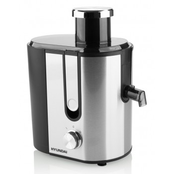 Hyundai JE 337II Centrifugal juicer 400 W Black, Stainless steel
