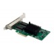 Digitus 4 port Gigabit Ethernet network card, RJ45, PCI Express, Intel I350