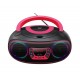 Denver TCL-212BT PINK CD player Portable CD player Black, Pink