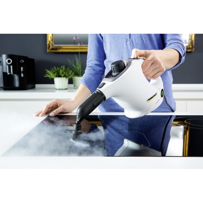 K rcher SC 1 EasyFix Portable steam cleaner 1200 W Black, White