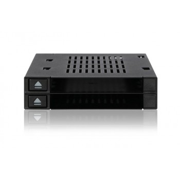 Icy Dock MB522SP-B storage drive docking station Black