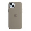 Apple iPhone 15 Plus Silicone Case with MagSafe - Clay
