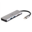 D-Link DUB-M530 laptop dock/port replicator Wired USB 3.2 Gen 1 (3.1 Gen 1) Type-C Aluminium, Black