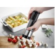 GEFU FLEXICUT shaped food cutter Black, Grey, Transparent Plastic, Stainless steel