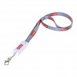 Activejet lanyard with charging cable 3-in-1 phone charger Activejet lanyard with charging cable 3-in-1 phone charger